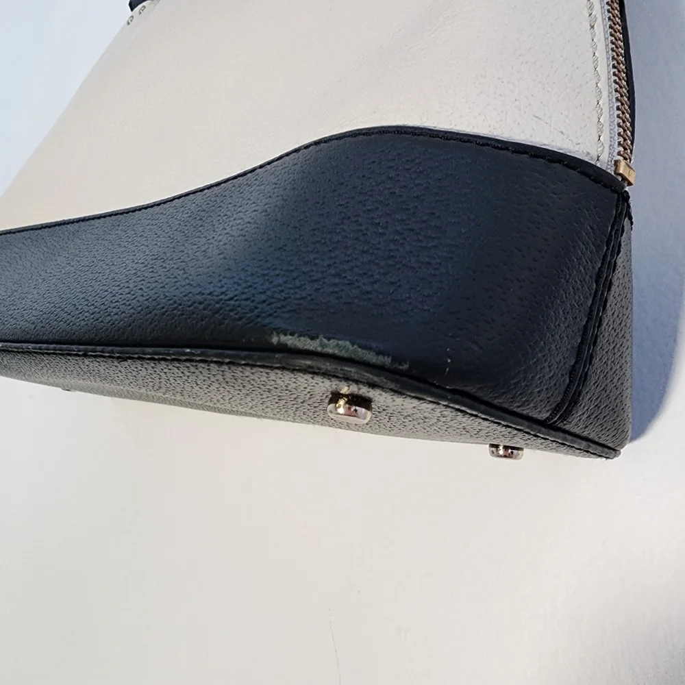Kate Spade Black and White Satchel with Classic Design - Picture 3 of 16